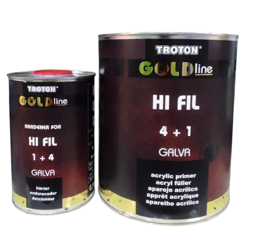 Apprêt garnissant 2K 4:1 noir 3,75 L - Auto Mark'T