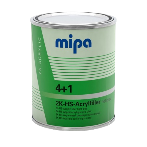 Apprêt garnissant 2K 4+1 gris clair 1 L - Auto Mark'T