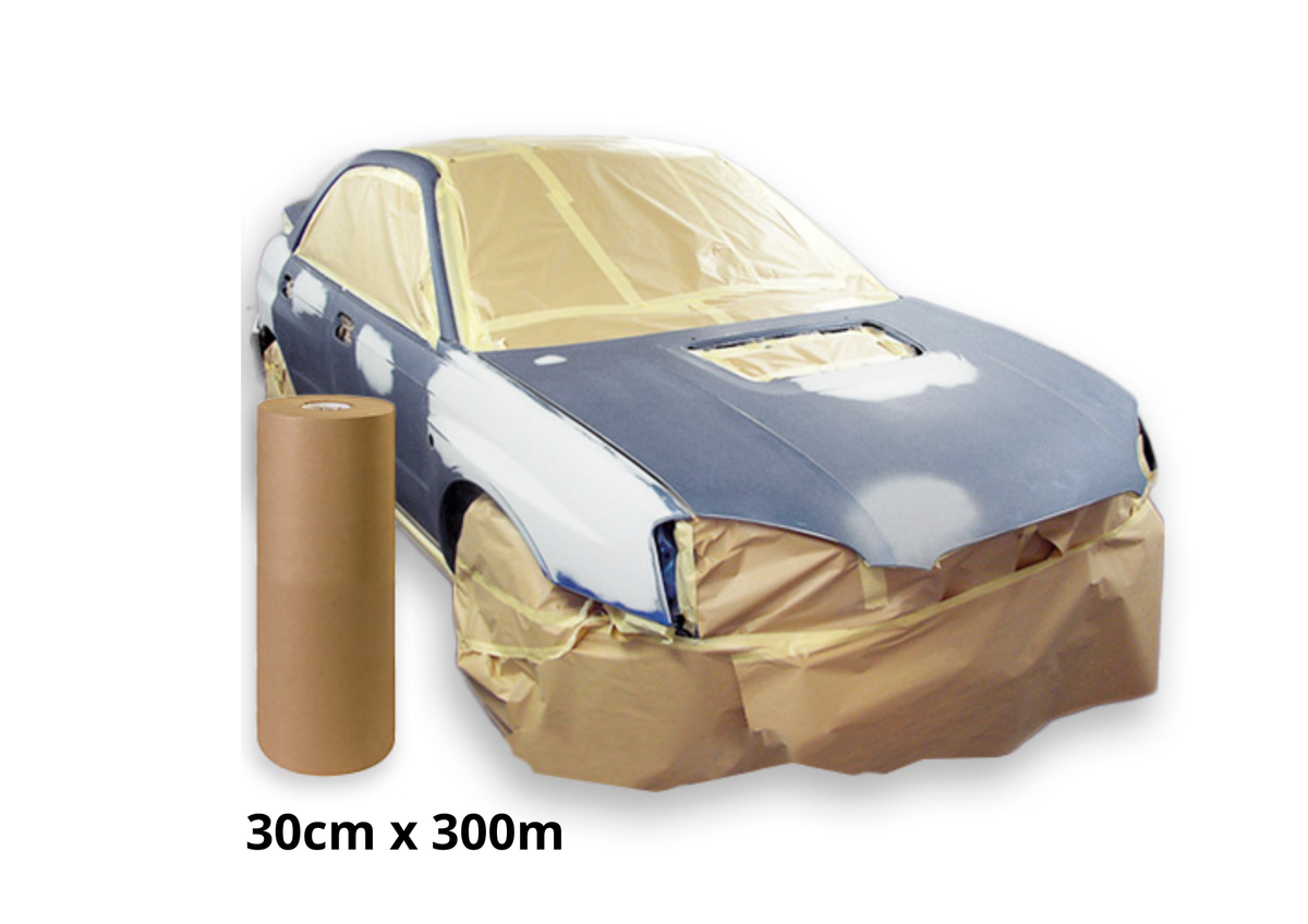 Papier kraft de masquage PAE 30 cm x 300 m - Auto Mark'T