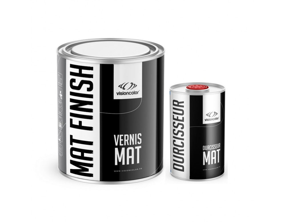 Kit vernis mat 2K VisionColor 1,5 L - Auto Mark'T