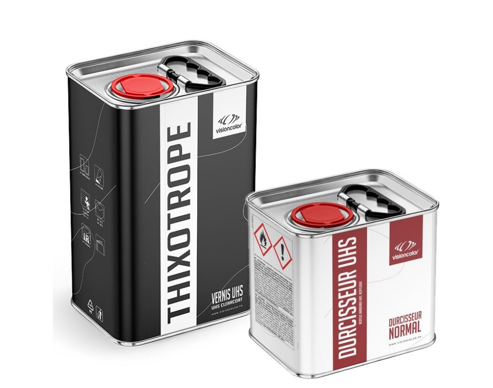 Pack vernis UHS Thixotrope VisionColor 7,5 litres - Auto Mark'T